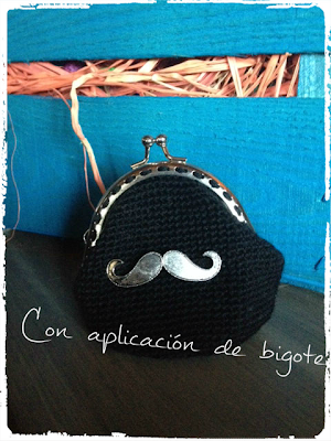BLACK COIN PURSE MONEDERO NEGRO CROCHET BY PITIS&LILUS BLACK COIN PURSE MONEDERO NEGRO CROCHET BY PITIS&LILUS