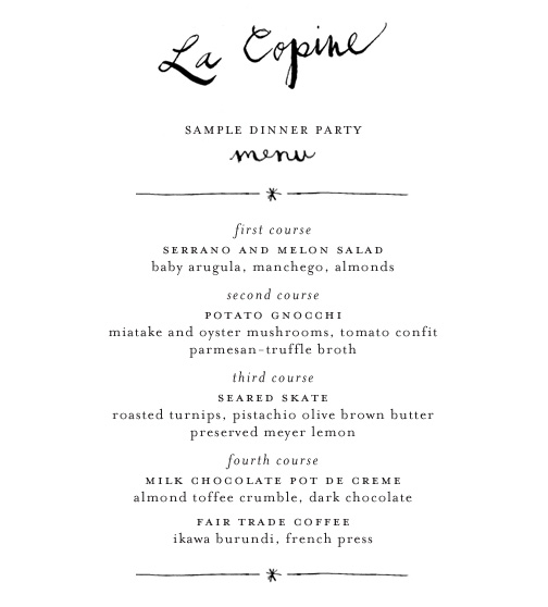 fancy dinner party invitations