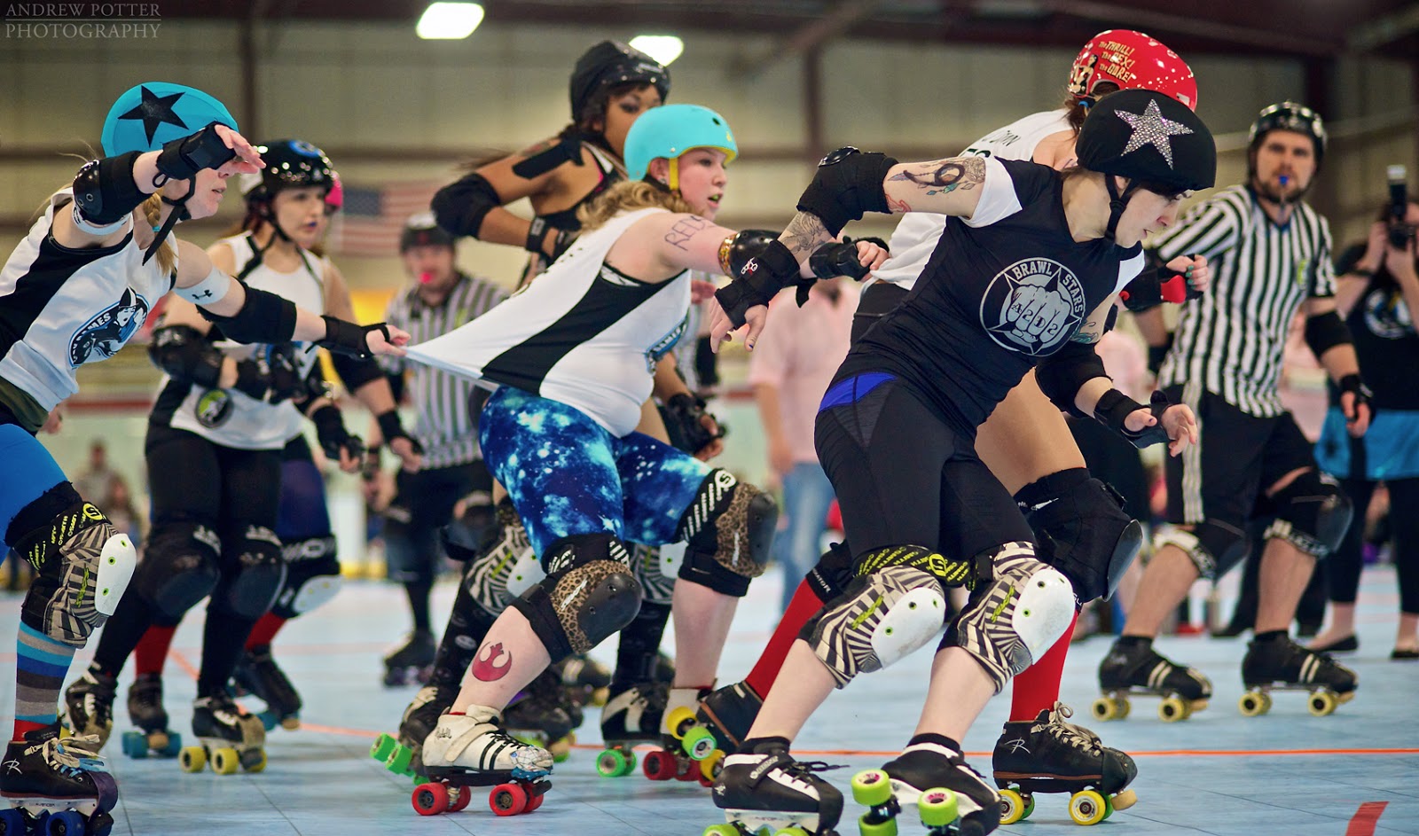 Andrew Potter Photo Blog Ann Arbor Roller Derby Season Opener Double