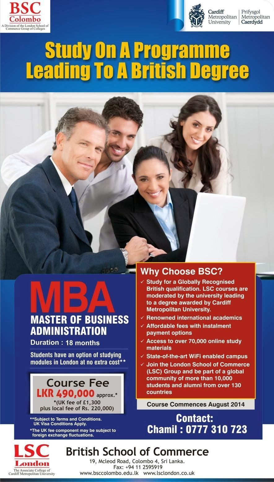 The fastest growing MBA program in Sri Lanka DailyPromo.lk