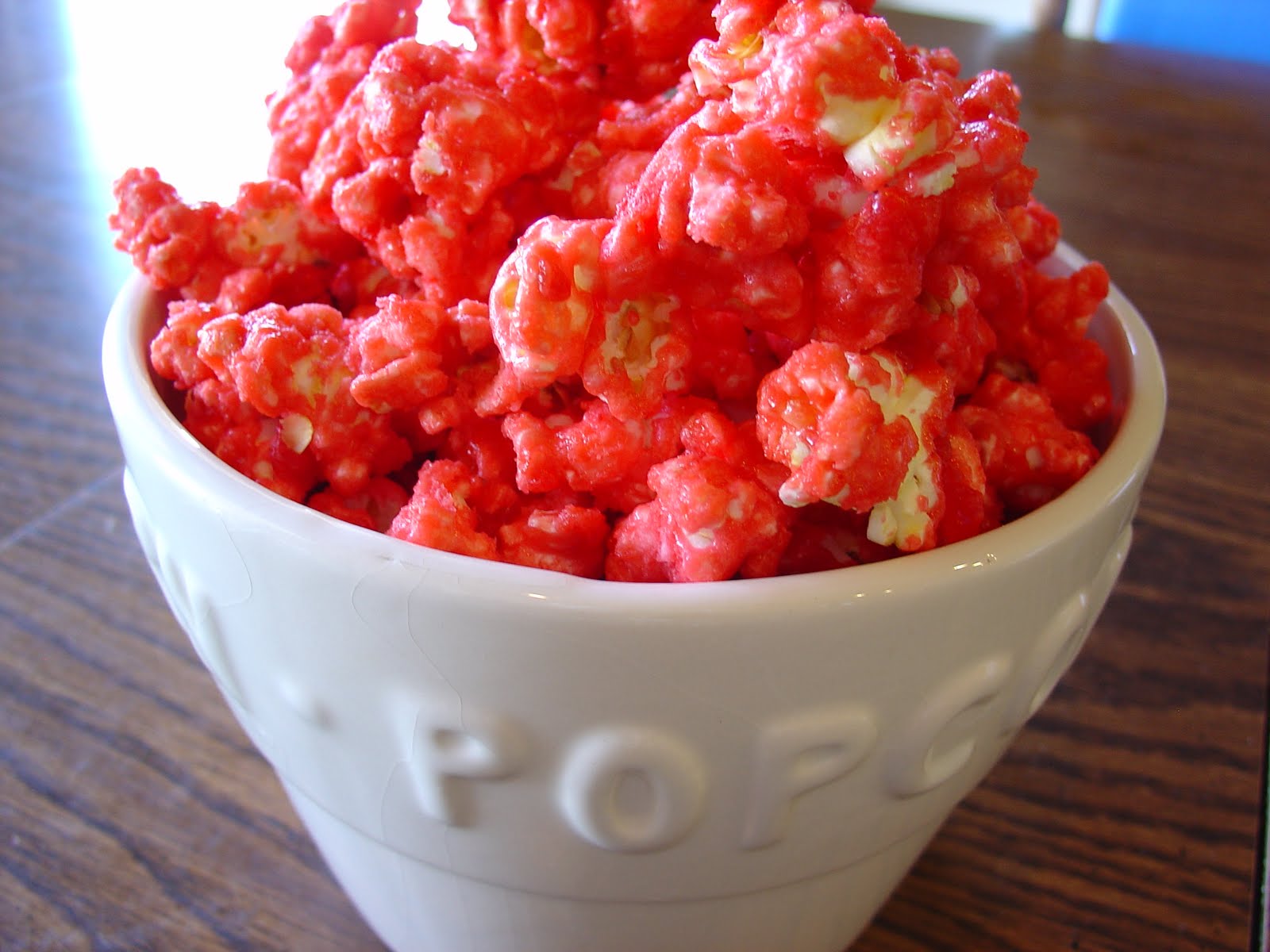 The Sisters Dish Red Hot Cinnamon Candy Popcorn
