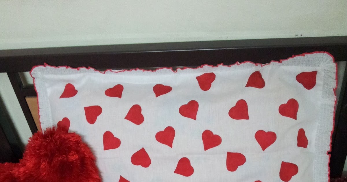 MY CRAFT GALLERY FABRIC PAINTED PILLOW COVER