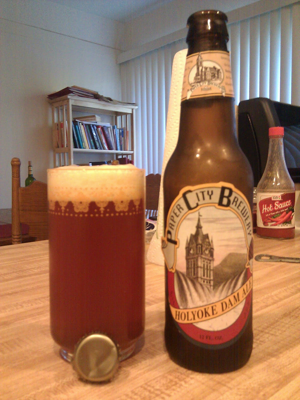 Paper City Brewing's Holyoke Dam Ale I Love The Sauce
