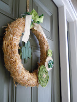 Caught my Fancy: St. Patty Day Inspired Wreath