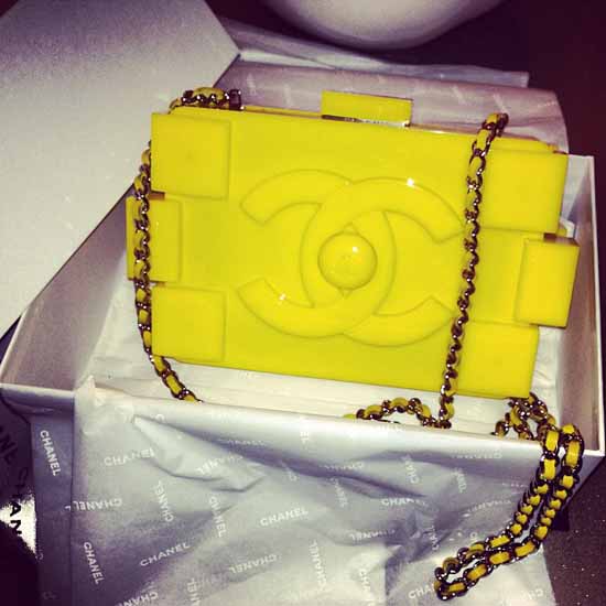 Genevieve Nnaji Rocking $10,000 Chanel Lego Bag[PHOTO]