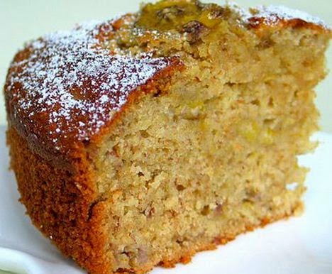 Easy Eggless Banana Cake Easy Eggless Banana Cake