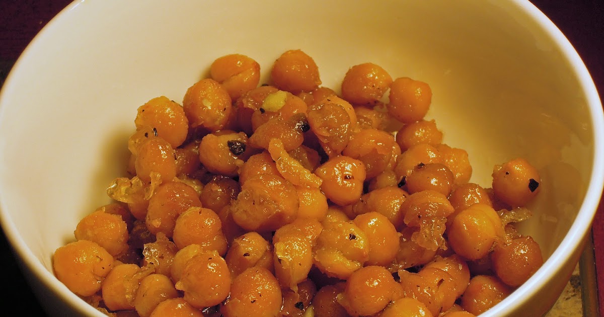 The Joyous Kitchen Crunchy Fried Chickpeas with Garlic