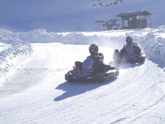 Snow go-karting