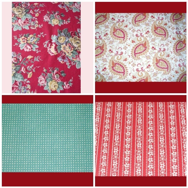 Rag Rescue: Final day of the vintage fabrics in Christmas colours
