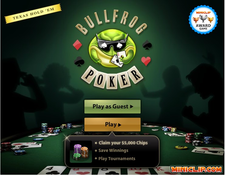 Bullfrog Poker Cheats, Hacks, Tips,.
