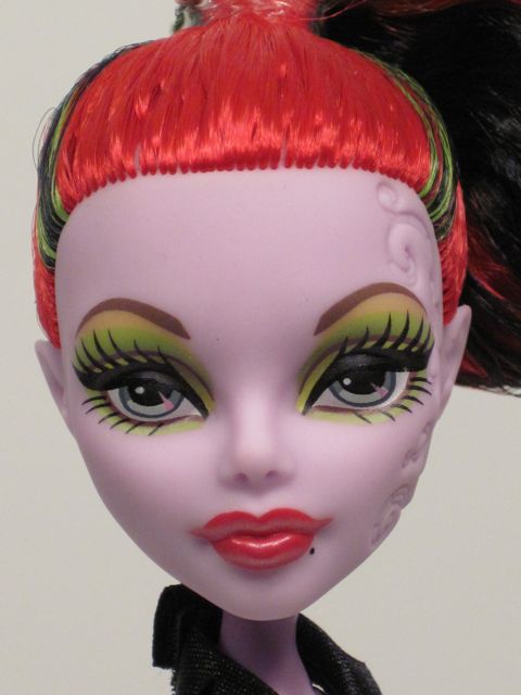 monster high doll green hair