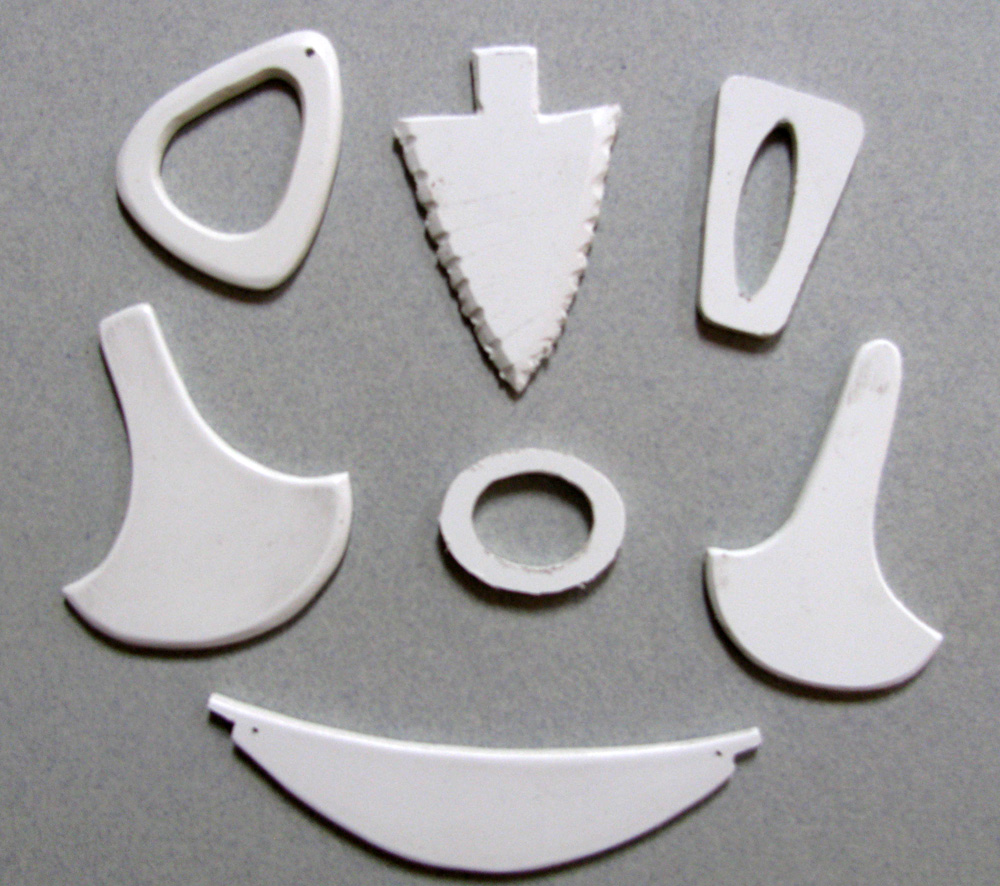 One Man's Journey in Jewelry Making Faux Bone in progress