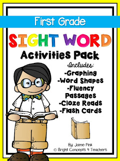 Sight Word Packs + FREEBIE!