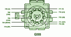 1996 ford pickup truck foldout wiring diagram original f150 f250 f350 super duty