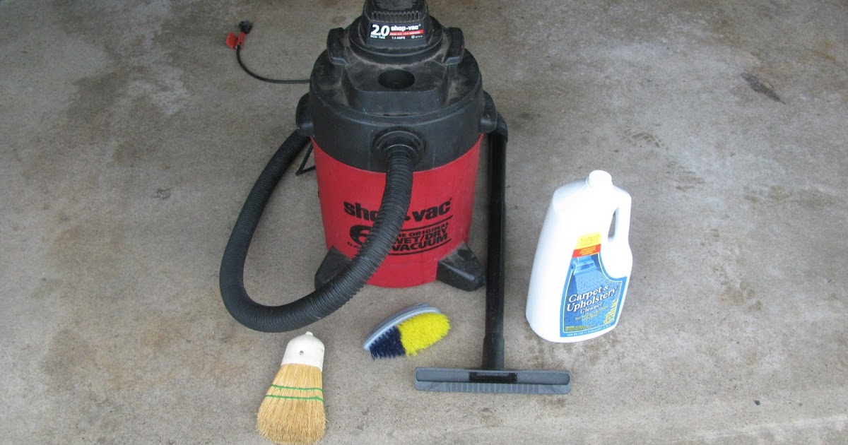 The Original Mechanic The best car carpet cleaning method