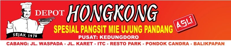 "DEPOT HONGKONG" pangsit mie ujungpandang siobak