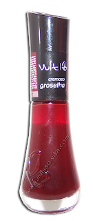 Esmalte Groselha cremoso da Vult