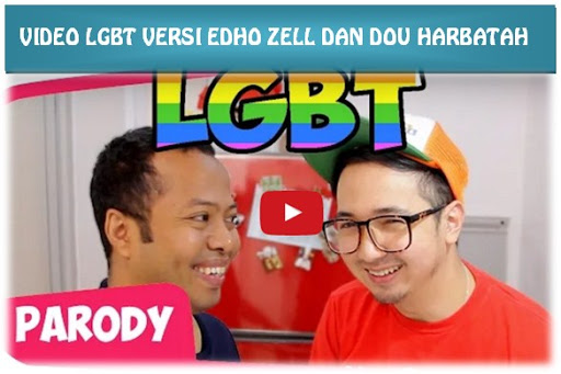 Video LGBT Lucu Versi Edho Zell dan Duo Harbatah