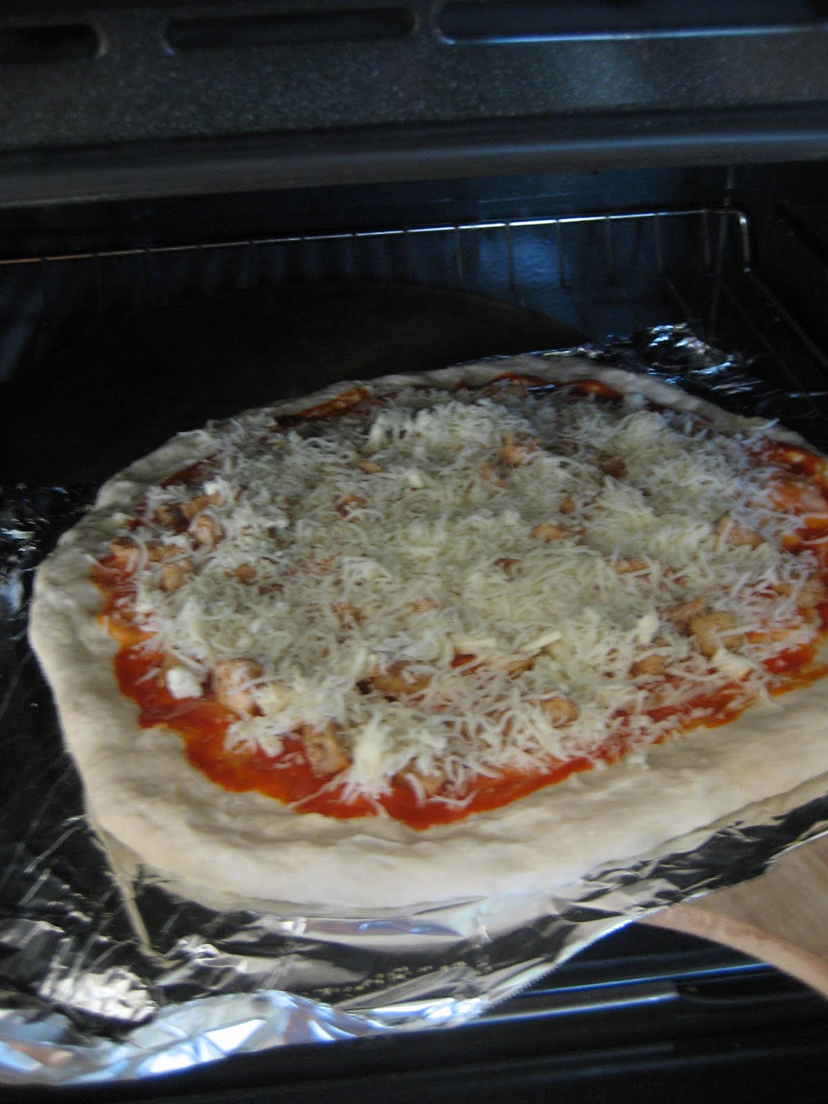 Teacher, Baker, Gourmet Meal Maker Buffalo Chicken Wing Pizza