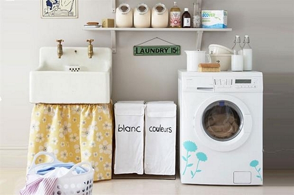 COSAS DE PALMICHULA: DECORANDO EL LAVADERO DE MANERA PRÁCTICA