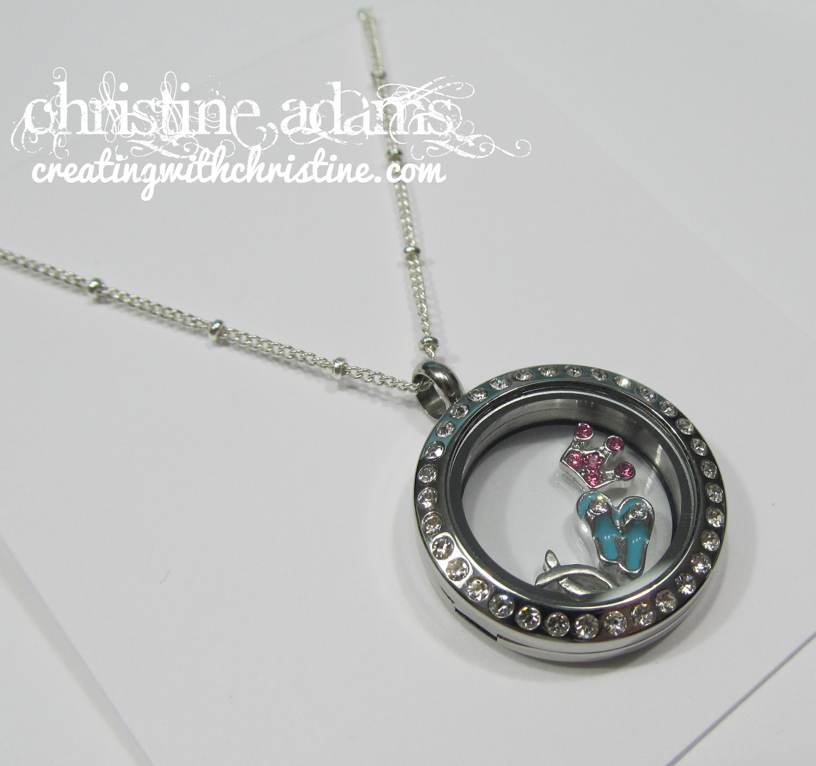 Creating with Christine Origami Owl Living Lockets