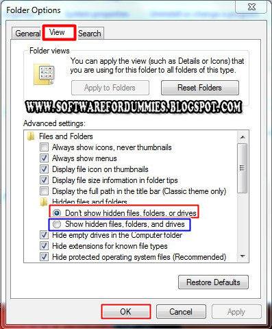 How to Show or Hide Hidden Files and Folders in Windows