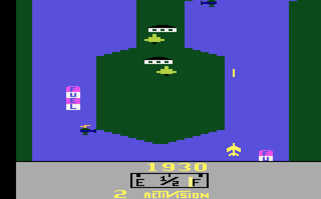 River Raid (Atari) Vovô Jogava