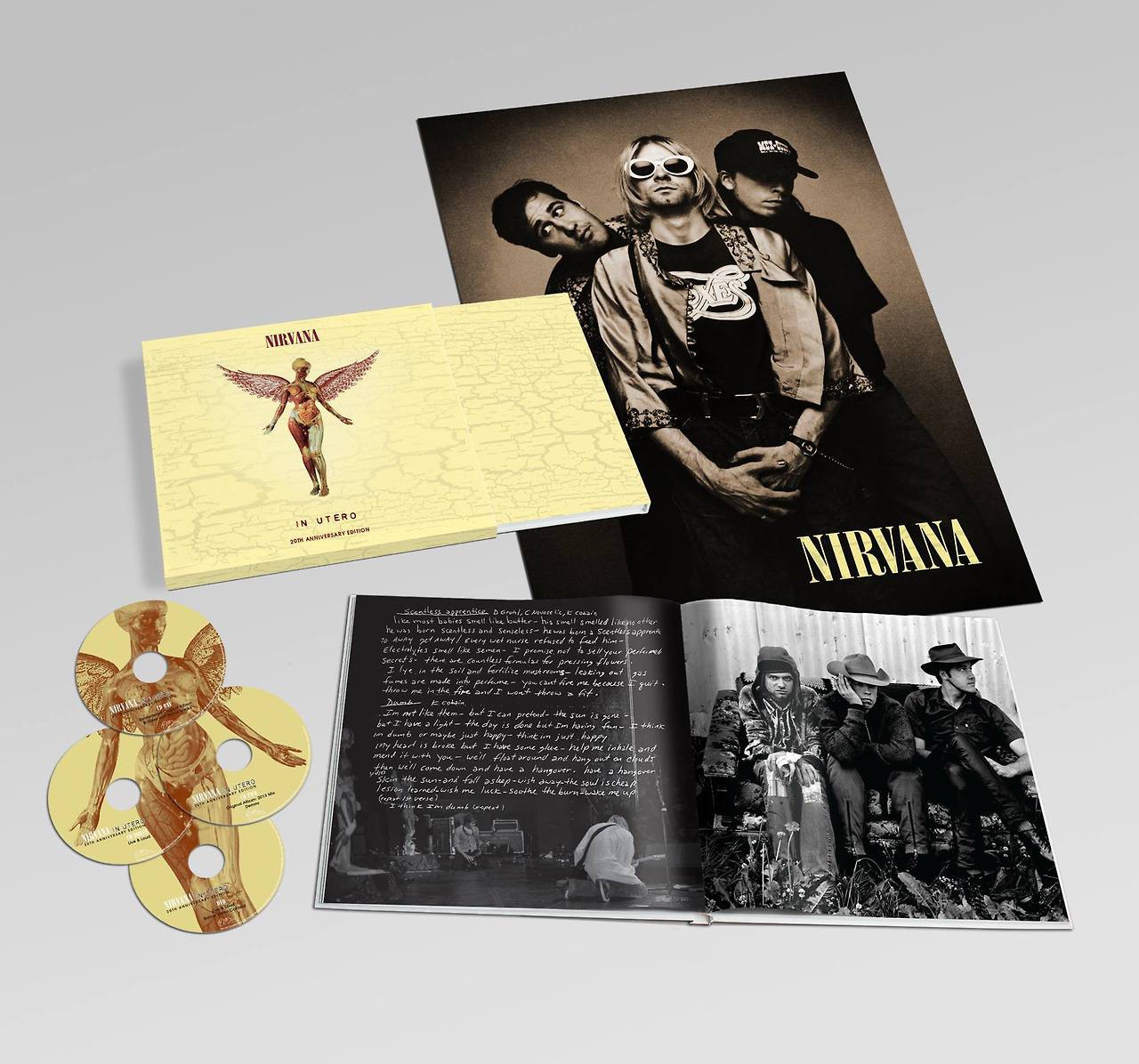 Nirvana In Utero 20th anniversary edition, le contenu MUSIC & SURF