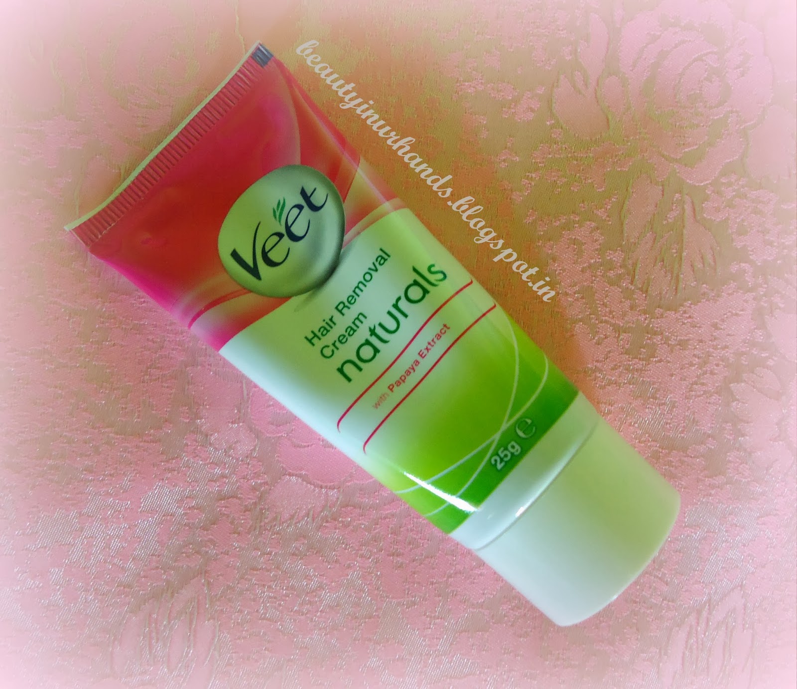 Beauty In Your Hands Veet Naturals Hair Removal Cream with Papaya