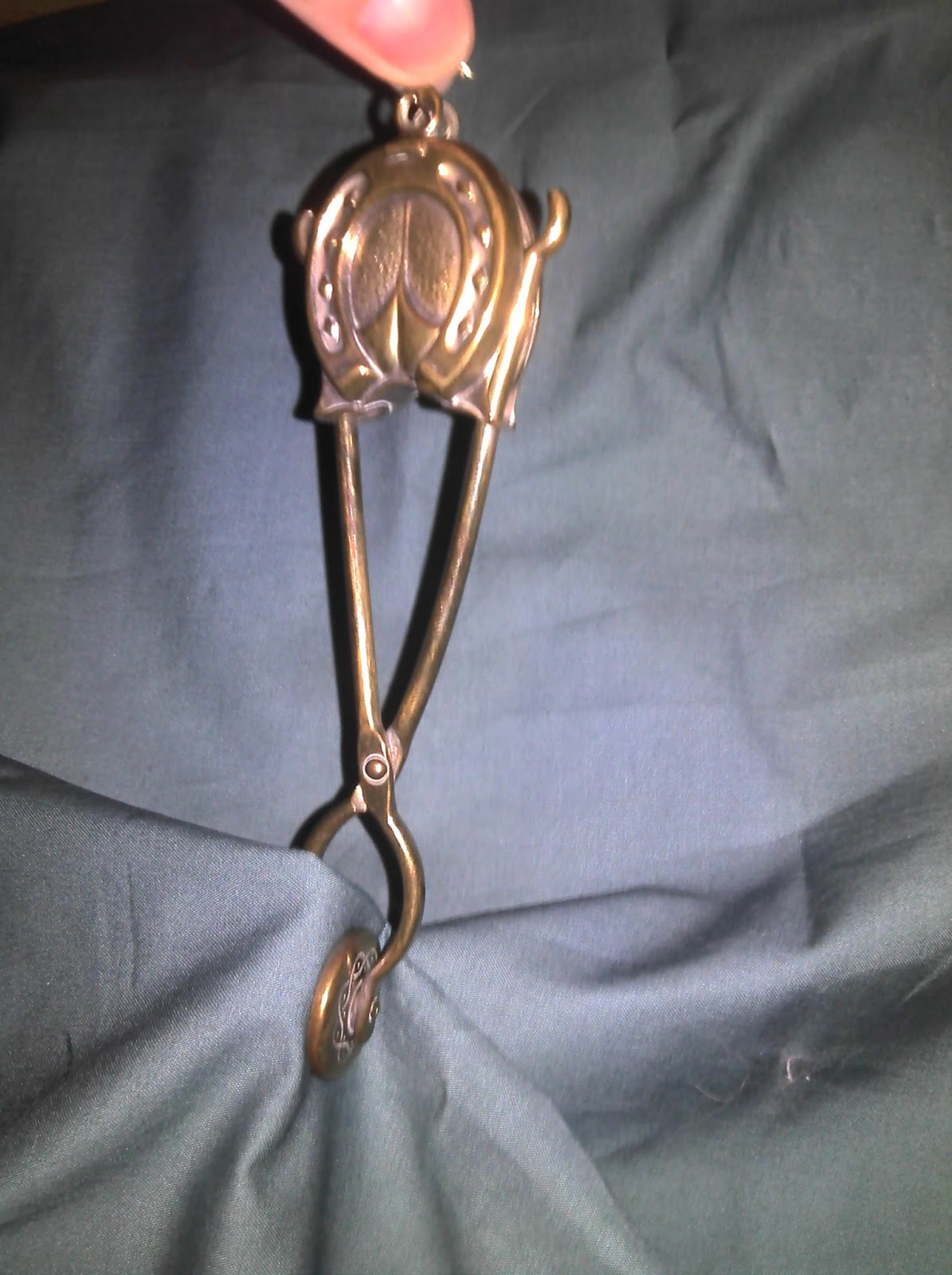 Stepping Into History Victorian Brass Skirt Lifter