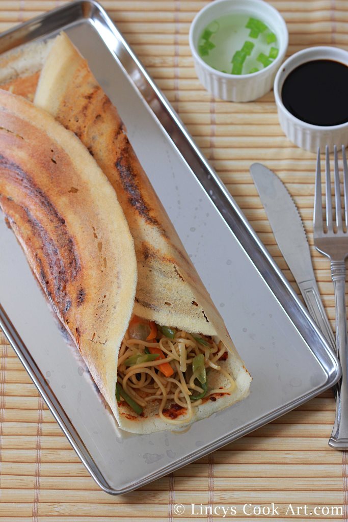 Noodles Dosa Lincy's Cook Art