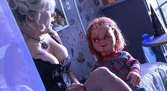The Horror Horn, Part 7 : Baby doll - Jennifer Tilly is smoking in BRIDE OF ...