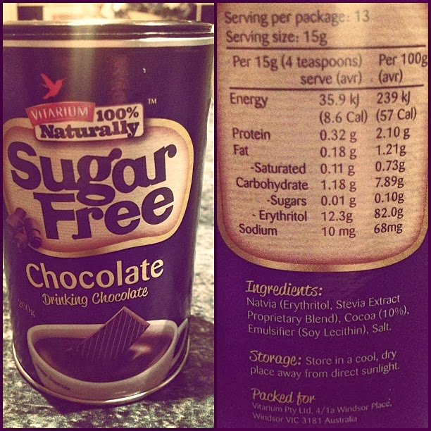 YourOwnFitnessGoal's healthy recipes! SugarFree drinking chocolate