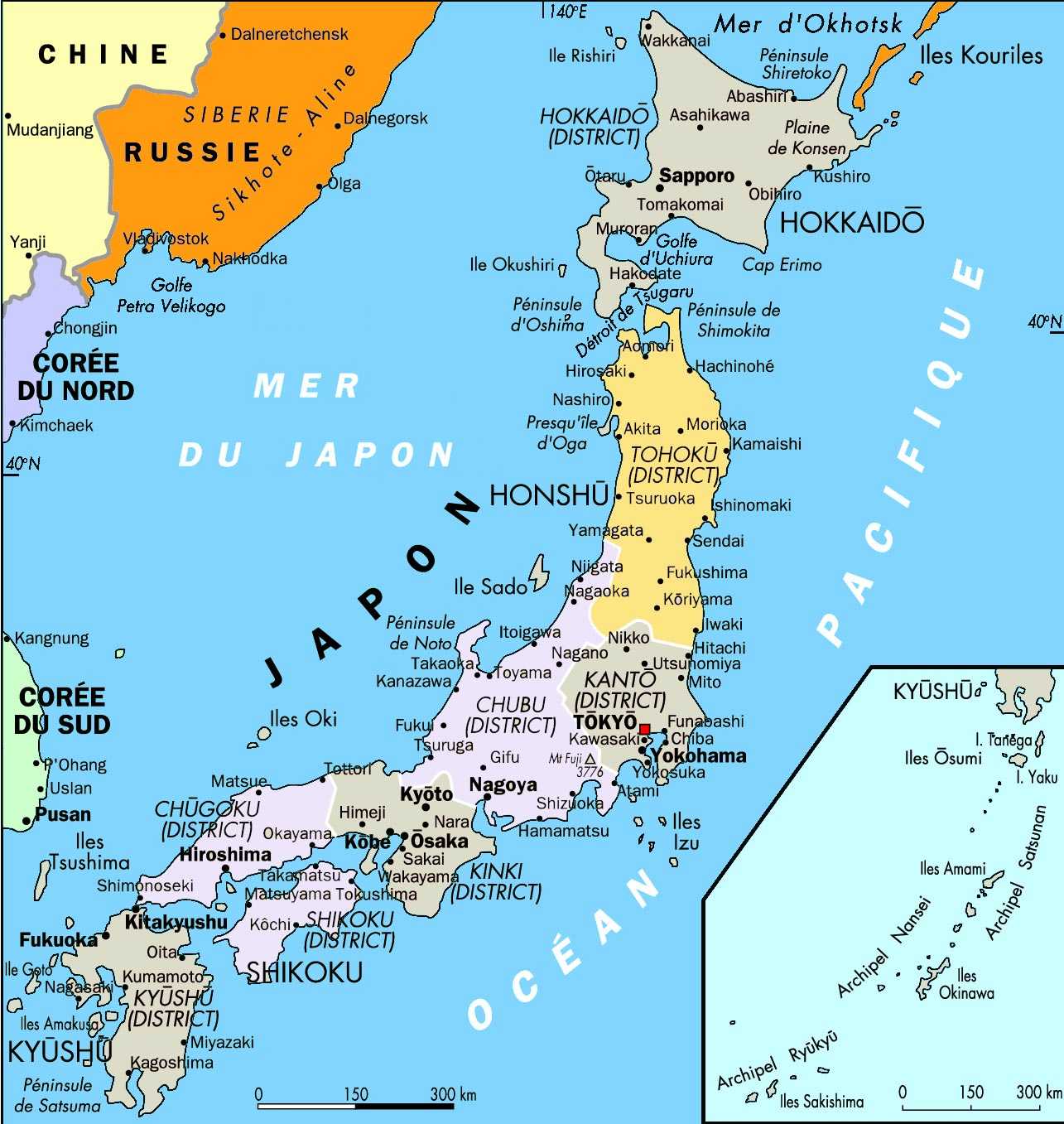 Donde Esta Japon En El Mapa