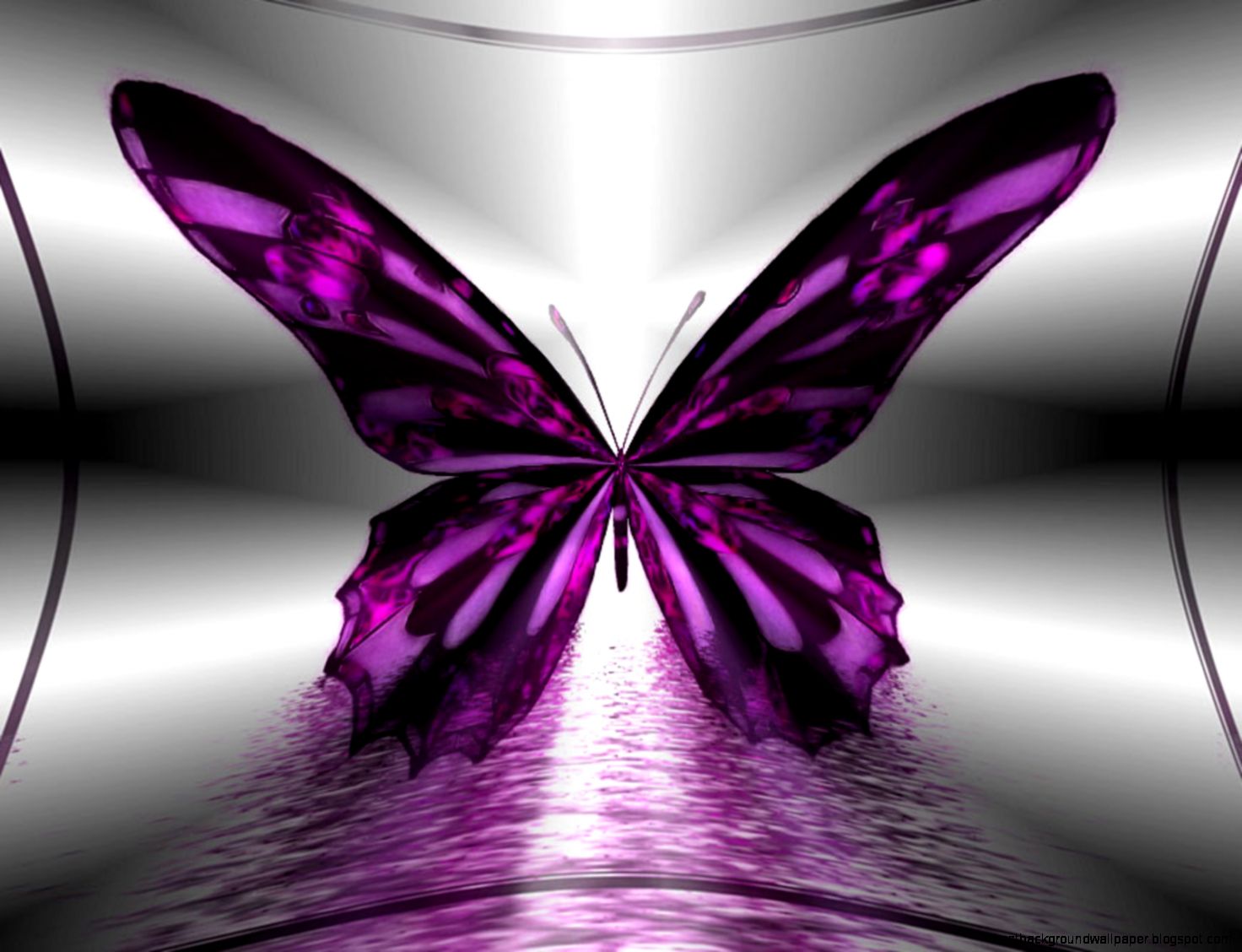 Purple Butterfly I Love My Daughter Purple Butterfly I Love My Daughter