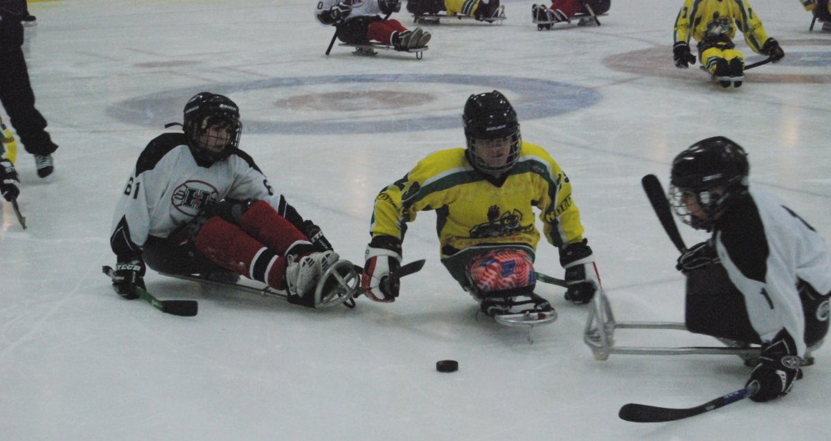Social Fort Wayne International Silver Stick Sled Hockey Finals 2011