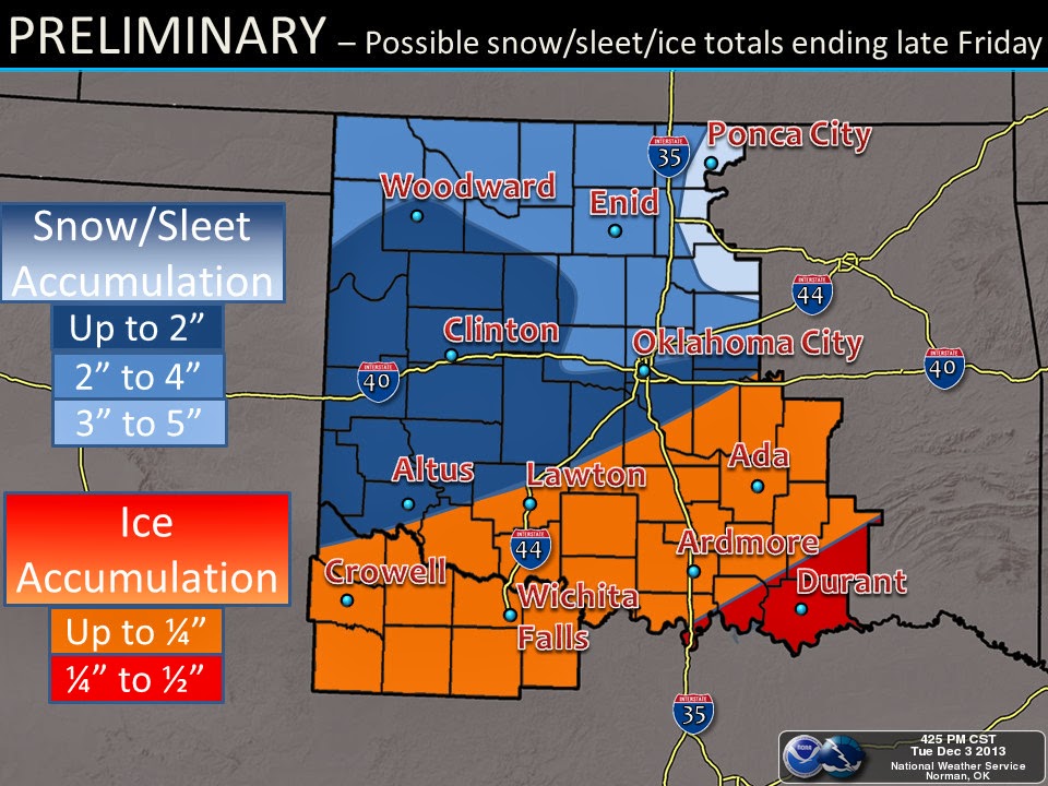 Oklahoma Weather Lab Another WINTER STORM on the Horizon
