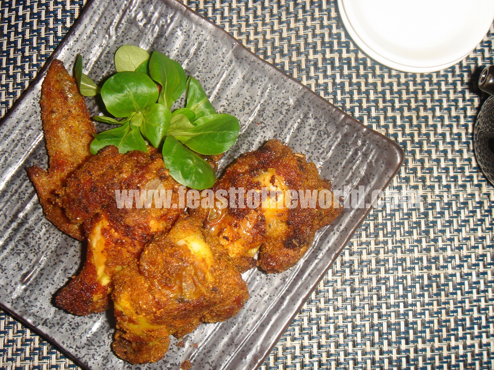 FEAST to the world Late Night Spicy Chicken Wings (Kebab Free)