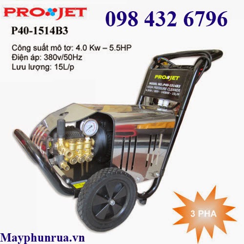 Máy phun xịt rửa cao áp Projet P40-1514B3