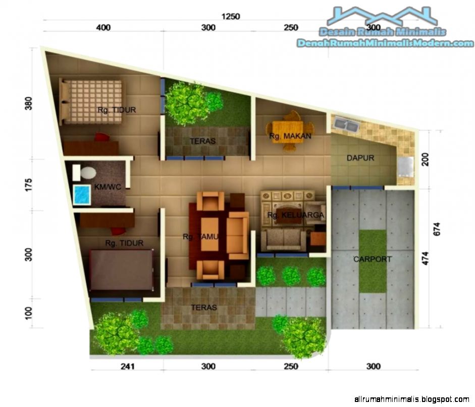 Denah Rumah Minimalis Modern 1 Lantai Modern Sederhana Gambar Denah Rumah Minimalis Modern 1 Lantai Modern Sederhana Gambar