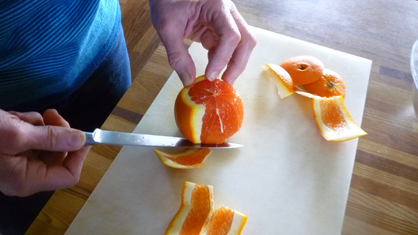 For Love of the Table Citrus & Avocado Salad with Green Olives & Arugula...and a short lesson