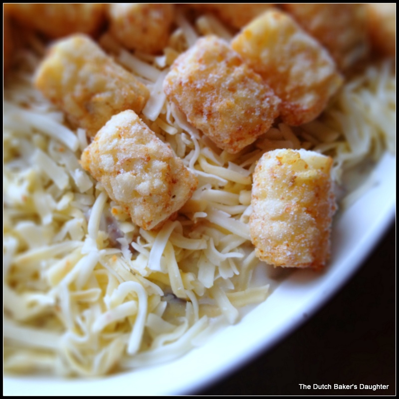 The Dutch Baker's Daughter Tater Tot Hotdish....You Betcha!