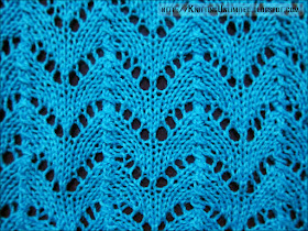 Horseshoe Lace Knitting Stitch Horseshoe Lace Knitting Stitch