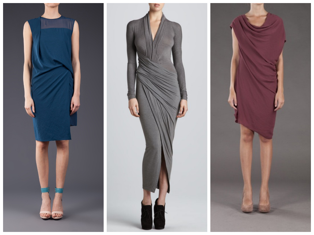 Look For Less Draped Dresses Forstylesake
