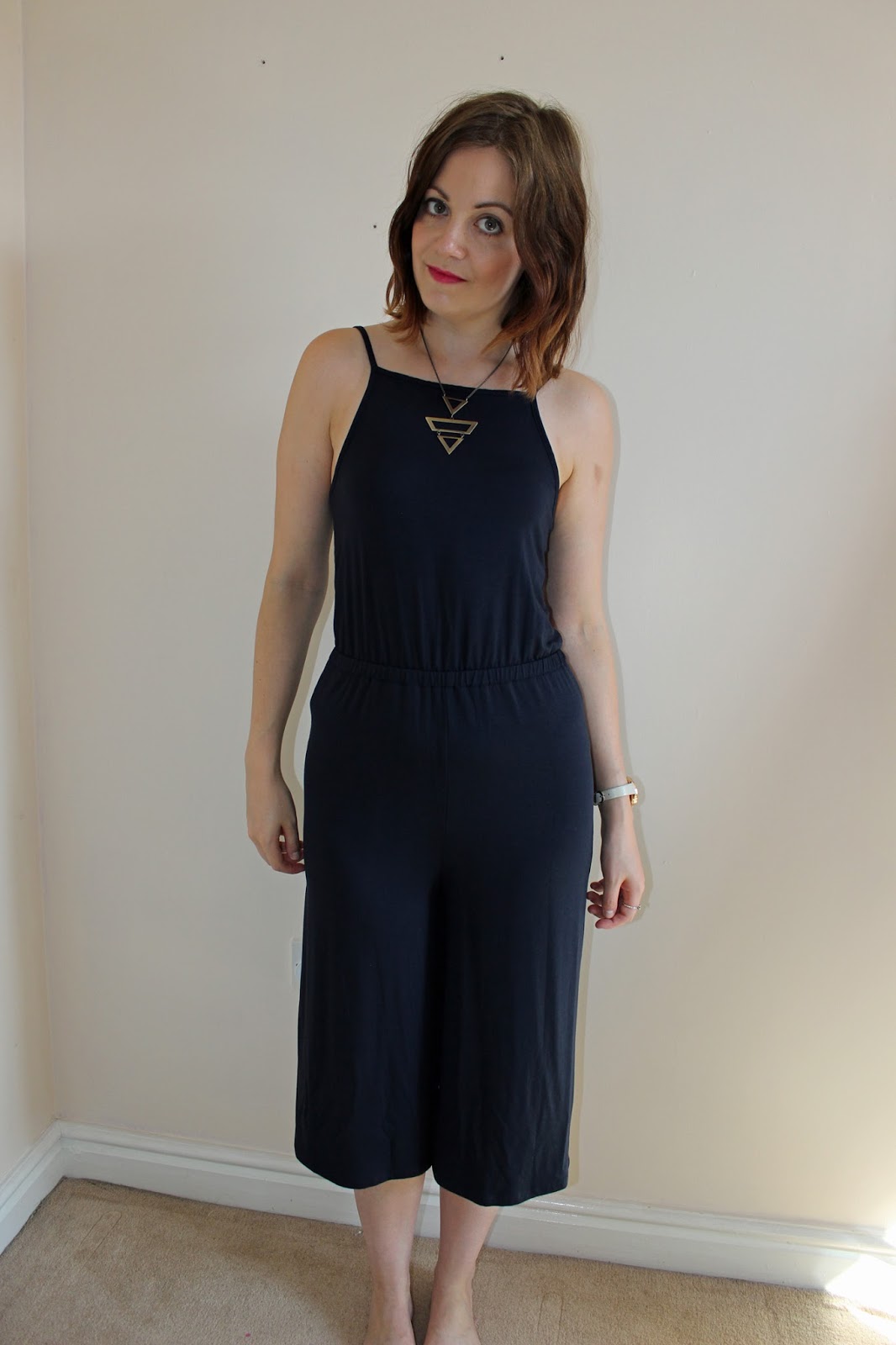 Topshop high neck culotte jumpsuit Topshop high neck culotte jumpsuit