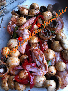 Fırında Mantarli yemek tarifleri 