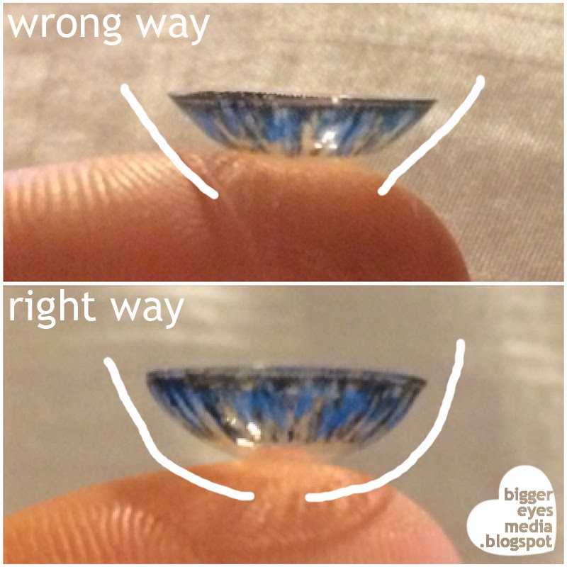 BIGGER eyes media. How To Tell If Your Circle Lenses Are Inside Out?