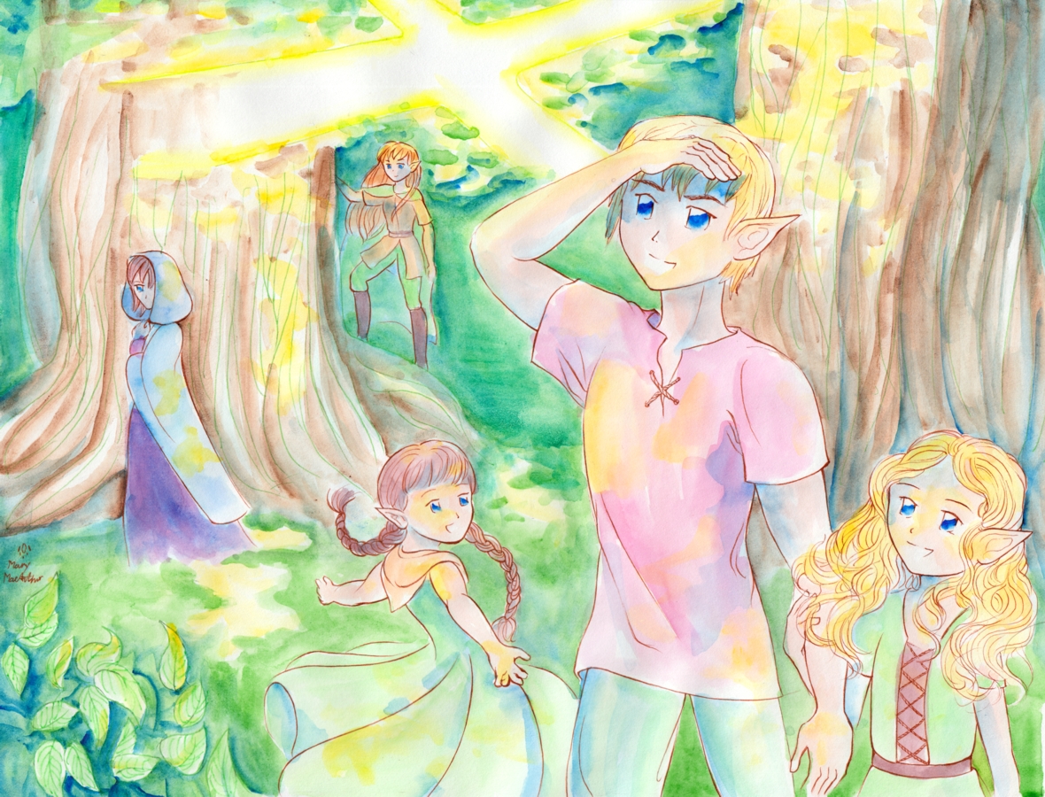 Snowflake Clockwork Woodland Elves