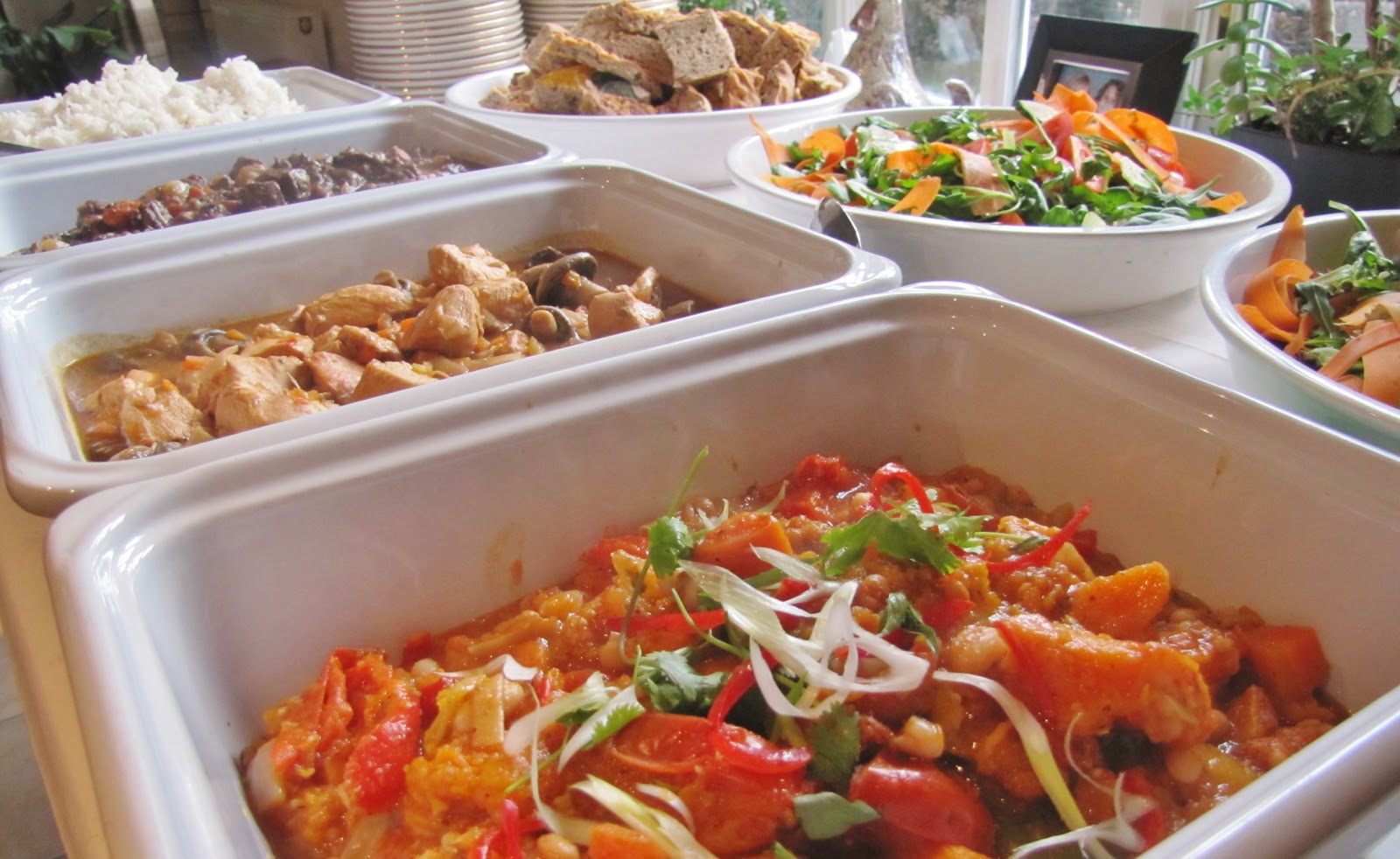 ChefGary, Bespoke Catering Services: HOT FORK BUFFETS