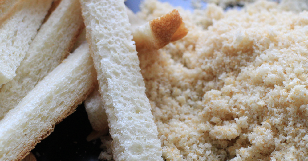 Let's get Wokking! Homemade Breadcrumbs 自制面包糠 Singapore Food Blog on